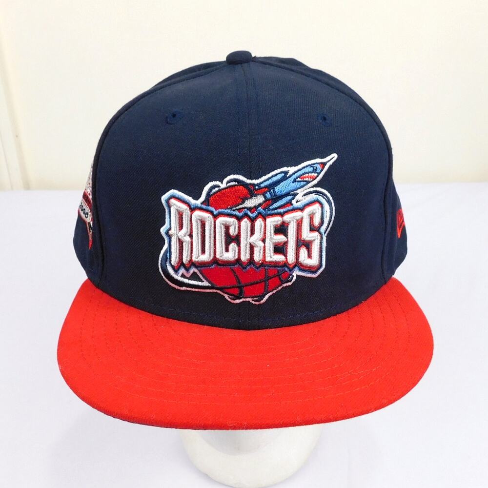 New Era Houston Rockets 2006 All Star Game Fitted Hat Size 7 7/8 NBA HWC Retro